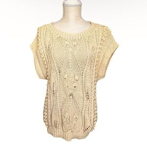 Vintage Stone Circle handknit in Ireland Women Size Medium